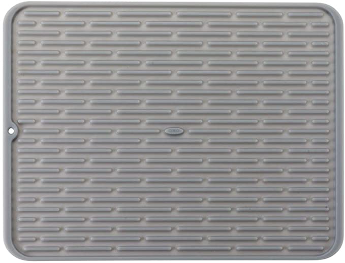 OXO Good Grips Large Silicone Drying Mat Gray, Large Rectangle