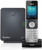 Yealink W60P Cordless DECT IP Phone and Base Station, 2.4-Inch Color Display. 10/100 Ethernet, 802.3af PoE, Power Adapter Included