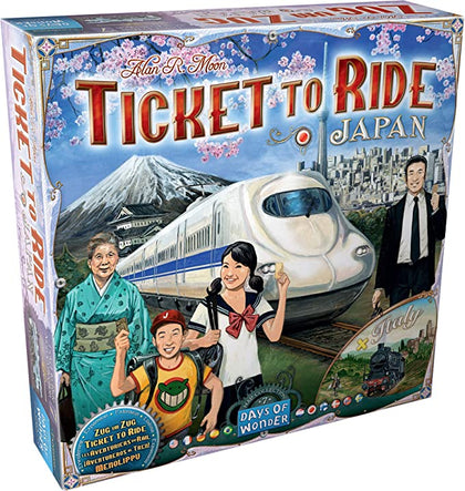 Ticket to Ride: Japan and Italy Map Collection